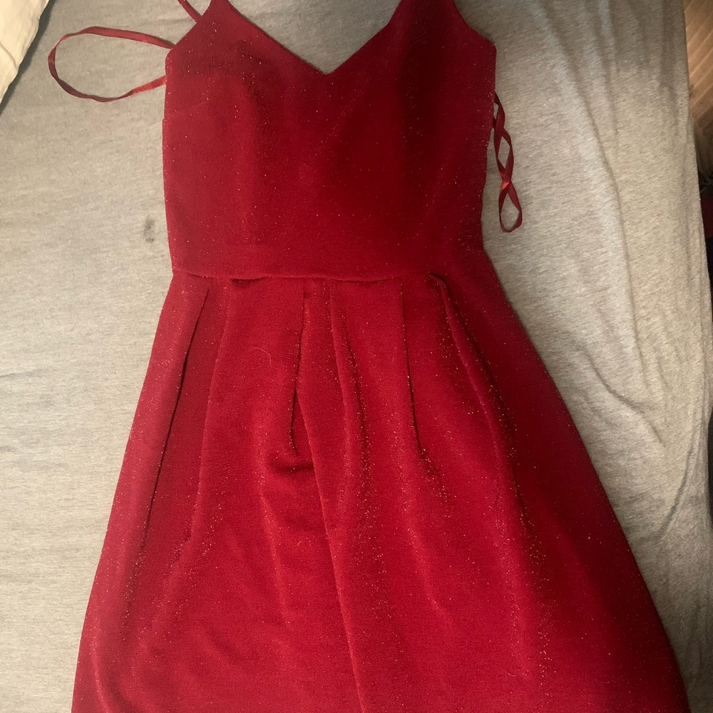 Red dress